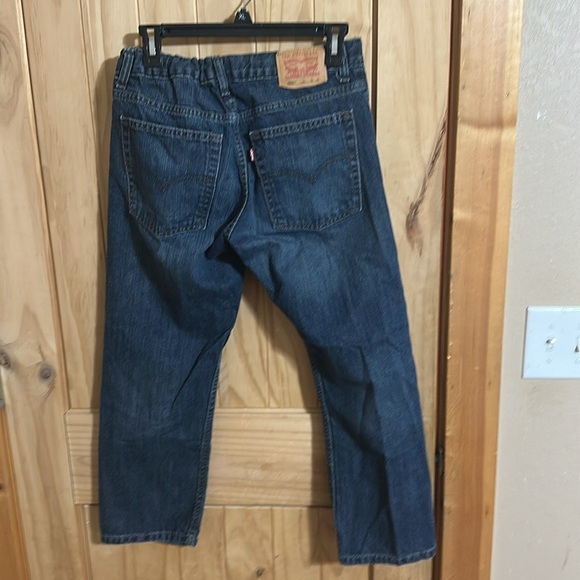 Levi’s 505 Boys 10 Husky, 30x26 Blue Jeans - Picture 3 of 5